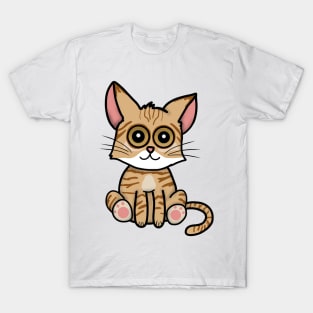 Ginger Kitty (Large Print) T-Shirt